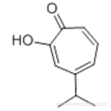 2,4,6-Cycloheptatrien-1-one,2-hydroxy-4-(1-methylethyl)- CAS 499-44-5